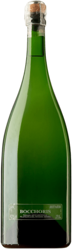 24,95 € 送料無料 | 白スパークリングワイン Tianna Negre Bocchoris de Sais ブルットの自然 D.O. Cava マグナムボトル 1,5 L