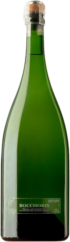 18,95 € | 白スパークリングワイン Tianna Negre Bocchoris de Sais ブルットの自然 D.O. Cava スペイン Macabeo, Xarel·lo, Parellada マグナムボトル 1,5 L