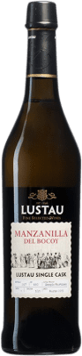 Free Shipping | Fortified wine Lustau Manzanilla del Bocoy Single Cask D.O. Jerez-Xérès-Sherry Andalusia Spain Palomino Fino Medium Bottle 50 cl