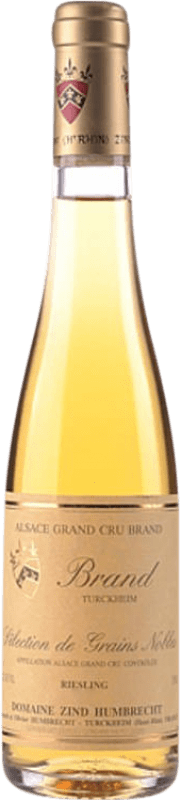 Kostenloser Versand | Weißwein Zind Humbrecht Brand S.G.N. A.O.C. Alsace Elsass Frankreich Riesling Halbe Flasche 37 cl