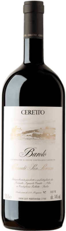 711,95 € | Red wine Ceretto Bricco Rocche 2003 D.O.C.G. Barolo Piemonte Italy Nebbiolo Magnum Bottle 1,5 L