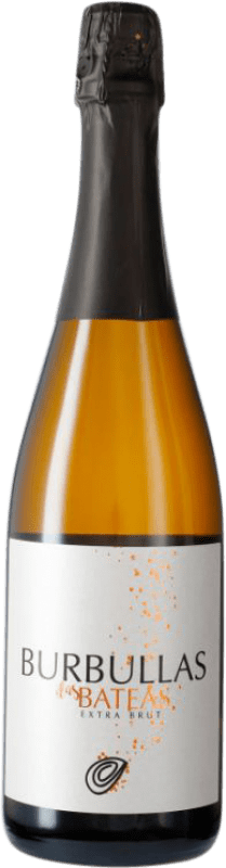 免费送货 | 白起泡酒 Pombal Burbullas das Bateas Brut Nature 加利西亚 西班牙 Albariño 75 cl