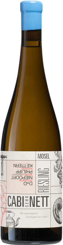 Бесплатная доставка | Белое вино Fio Wein Cabi Sehr Nett Q.b.A. Mosel Германия Riesling 75 cl