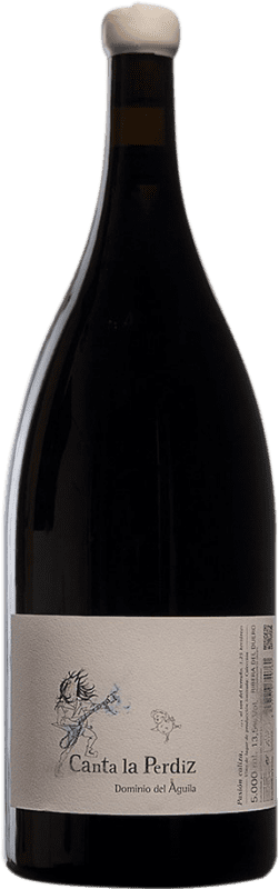 2 783,95 € Free Shipping | Red wine Dominio del Águila Canta la Perdiz D.O. Ribera del Duero Castilla y León Spain Tempranillo, Carignan, Doña Blanca Special Bottle 5 L
