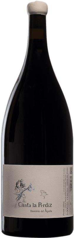 2 063,95 € Envío gratis | Vino tinto Dominio del Águila Canta la Perdiz D.O. Ribera del Duero Botella Especial 5 L