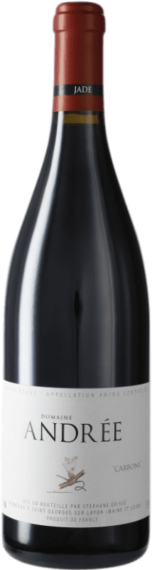 Envío gratis | Vino tinto Domaine Andrée Carbone A.O.C. Anjou Loire Francia Cabernet Franc Ecológico 75 cl