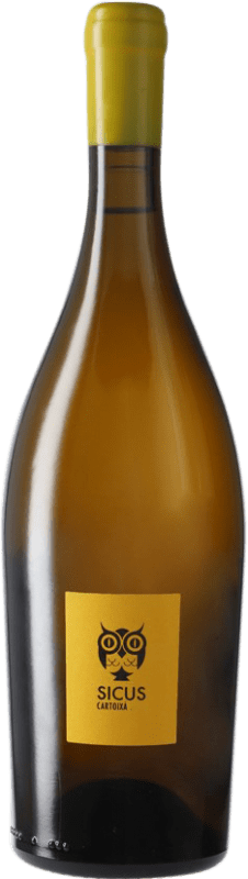 Free Shipping | White wine Sicus Cartoixà Brisat D.O. Penedès Catalonia Spain Xarel·lo Organic 75 cl
