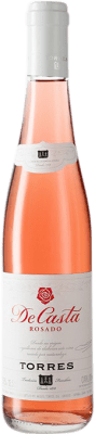 Envio grátis | Vinho rosé Torres De Casta Rosat D.O. Penedès Catalunha Espanha Grenache, Carignan Meia Garrafa 37 cl