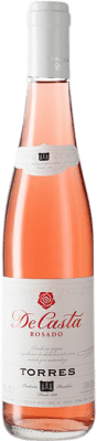 Envoi gratuit | Vin Rosé Torres De Casta D.O. Penedès Catalogne Espagne Garnacha — Grenache, Cariñena — Carignan Demi-Bouteille 37 cl