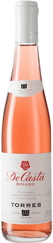 4,95 € Envoi gratuit | Vin rose Torres De Casta Rosat D.O. Penedès Demi- Bouteille 37 cl