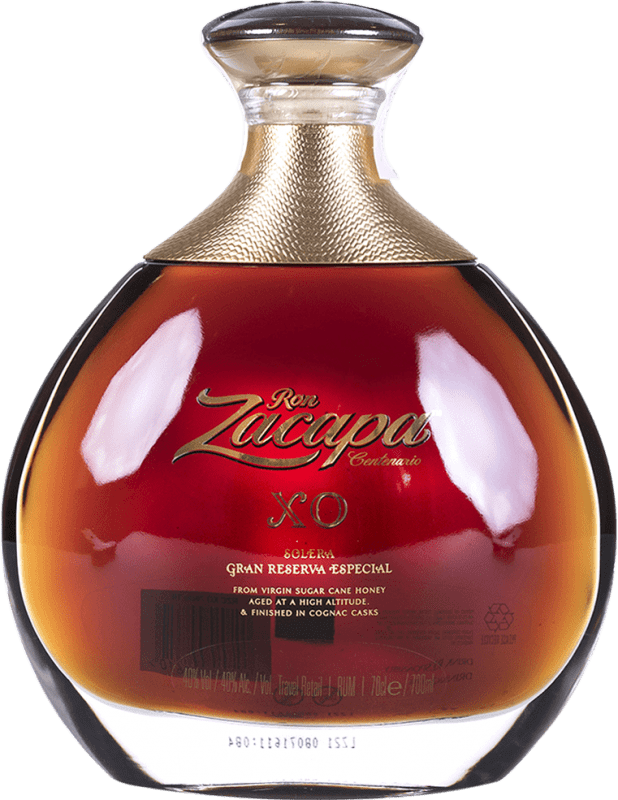 148,95 € Envío gratis | Ron Zacapa Centenario Solera X.O. Extra Old Especial Gran Reserva 25 Años