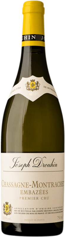 Envoi gratuit | Vin blanc Joseph Drouhin Chassagne Premier Cru Les Embazées A.O.C. Chassagne-Montrachet Bourgogne France Chardonnay 75 cl