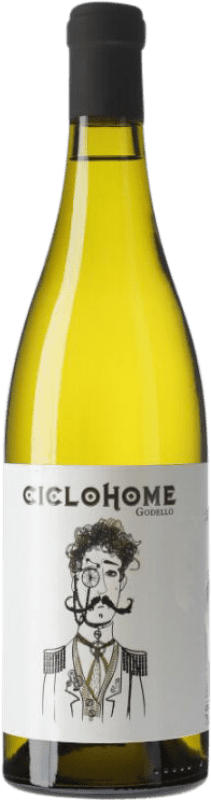 Envio grátis | Vinho branco Auténticos Viñadores Ciclohome D.O. Ribeiro Galiza Espanha Godello 75 cl