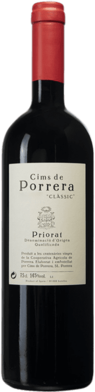 Free Shipping | Red Wine Finques Cims de Porrera Classic D.O.Ca. Priorat Catalonia Spain Garnacha — Grenache, Cabernet Sauvignon, Cariñena — Carignan 75 cl