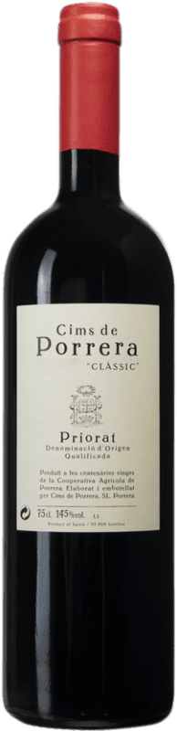 Envoi gratuit | Vin rouge Finques Cims de Porrera Clàssic D.O.Ca. Priorat Catalogne Espagne Grenache, Cabernet Sauvignon, Carignan 75 cl