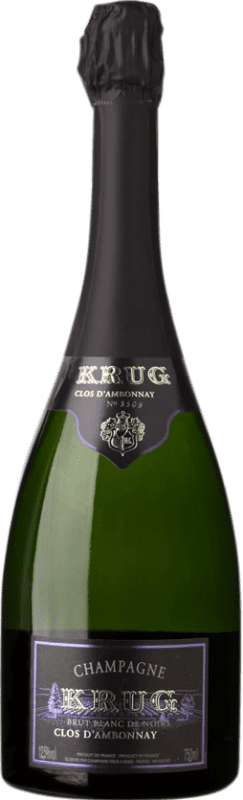 3 428,95 € Envio grátis | Espumante branco Krug Clos d'Ambonnay Blanc de Noirs 1998 A.O.C. Champagne
