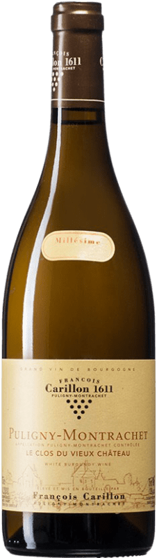 62,95 € Envio grátis | Vinho Branco François Carillon Clos du Château Vieux — Envelhecido A.O.C. Puligny-Montrachet