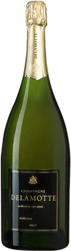 1 298,95 € | 白起泡酒 Delamotte Collection Brut — 起泡酒 干型 A.O.C. Champagne 香槟酒 法国 Pinot Noir — 黑皮诺, Chardonnay — 莎当妮, Pinot Meunier — 黑皮诺·莫尼耶 大瓶 — Magnum 1,5 L