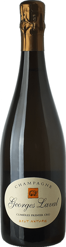 69,95 € | Белое игристое Georges Laval Cumières Premier Cru Природа Брута A.O.C. Champagne шампанское Франция Pinot Black, Chardonnay, Pinot Meunier 75 cl