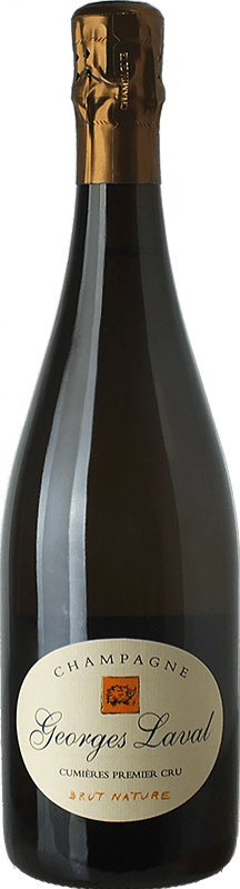 Kostenloser Versand | Weißer Sekt Georges Laval Cumières Premier Cru Brut Natur A.O.C. Champagne Champagner Frankreich Spätburgunder, Chardonnay, Pinot Meunier 75 cl