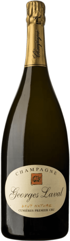 255,95 € 免费送货 | 白起泡酒 Georges Laval Cumières Premier Cru Brut Nature A.O.C. Champagne 瓶子 Magnum 1,5 L