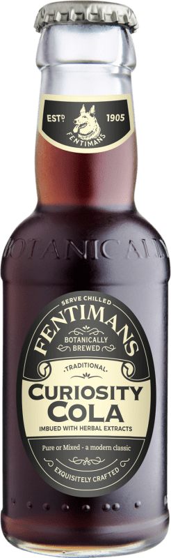 Envio grátis | Refrescos e Mixers Fentimans Curiosity Cola Reino Unido Garrafa Pequena 27 cl