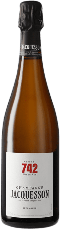 119,95 € 送料無料 | 白のスパークリングワイン Jacquesson Nº 742 Extra Brut — エクストラ・ブリュット Cuvée A.O.C. Champagne