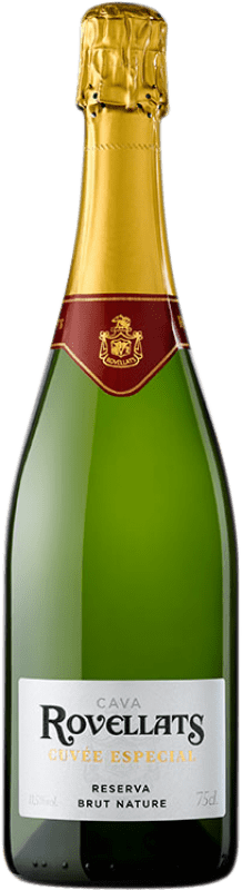 23,95 € Envio grátis | Espumante branco Rovellats Cuvée Especial Brut Nature Reserva D.O. Cava