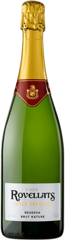 19,95 € Free Shipping | White Sparkling Wine Rovellats Cuvée Especial Brut Nature Reserve D.O. Cava