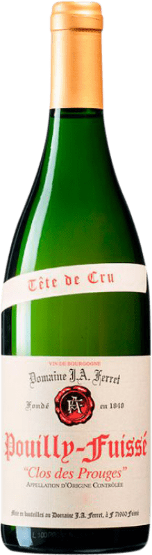 Бесплатная доставка | Белое вино J.A. Ferret Cuvée Tête de Cru Clos des Prouges A.O.C. Pouilly-Fuissé Бургундия Франция Chardonnay 75 cl