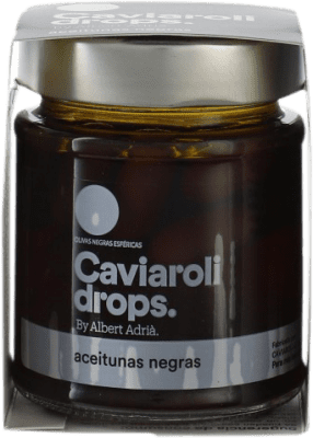 12,95 € Бесплатная доставка | Conservas Vegetales Caviaroli Drops Oliva Esférica Negra by Albert Adrià 12 Куски