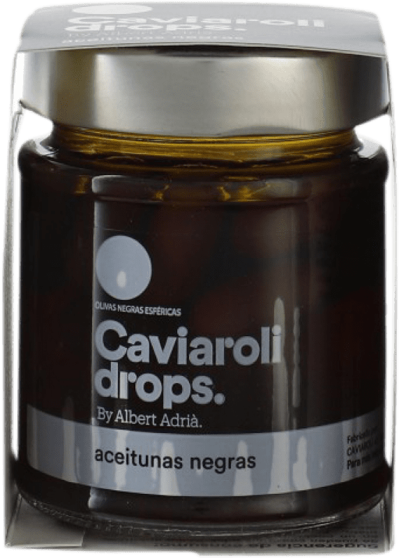 11,95 € Free Shipping | Vegetable Preserves Caviaroli Drops Oliva Esférica Negra by Albert Adrià 12 Pieces