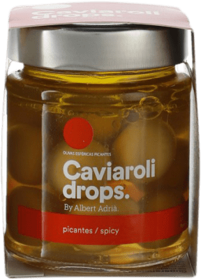 Conservas Vegetales Caviaroli Drops Oliva Esférica Picante by Albert Adrià 12 Pieces