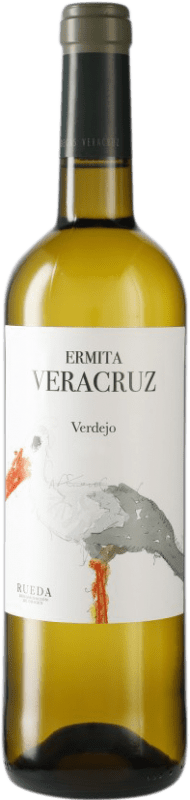 Free Shipping | White wine Aldial Ermita Veracruz D.O. Rueda Castilla y León Spain Verdejo 75 cl