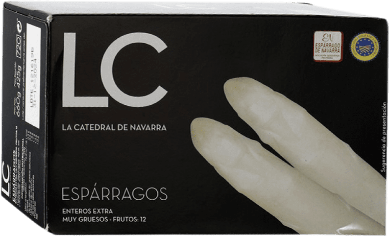 21,95 € Free Shipping | Conservas Vegetales La Catedral Espárragos 12 Pieces