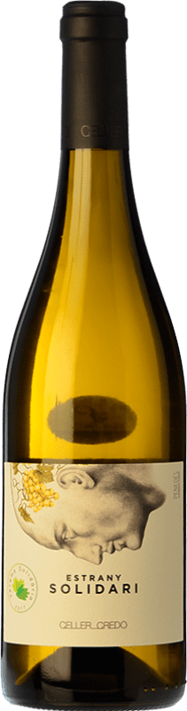 19,95 € | White wine Credo Estrany Solidari D.O. Penedès Catalonia Spain Xarel·lo Bottle 75 cl
