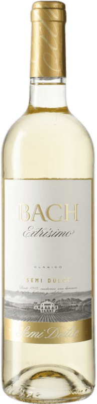 3,95 € Бесплатная доставка | Белое вино Bach Extrísimo Полусухое Полусладкое D.O. Penedès