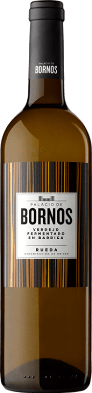 10,95 € | Белое вино Palacio de Bornos Fermentado en Barrica D.O. Rueda Кастилия-Леон Испания Verdejo 75 cl