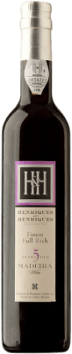 Free Shipping | Fortified wine H&H Henriques & Henriques Finest Full Rich I.G. Madeira Madeira Portugal Malvasía, Gual, Tinta Negra 5 Years Medium Bottle 50 cl