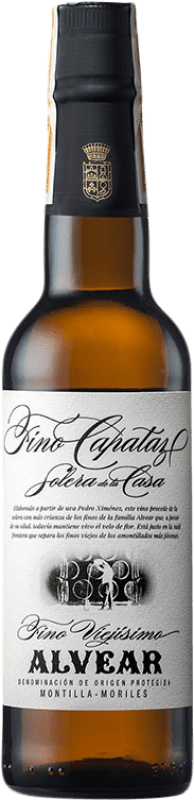 Бесплатная доставка | Крепленое вино Alvear Fino Capataz D.O. Montilla-Moriles Испания Palomino Fino 75 cl