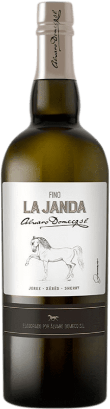 免费送货 | 强化酒 Domecq Fino La Janda D.O. Jerez-Xérès-Sherry 安达卢西亚 西班牙 Palomino Fino 75 cl