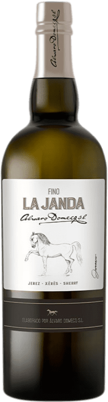 18,95 € Kostenloser Versand | Verstärkter Wein Domecq Fino La Janda D.O. Jerez-Xérès-Sherry