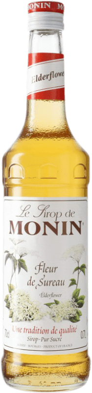 免费送货 | Schnapp Monin Sirope Flor de Saúco Fleur de Sureau 法国 70 cl 不含酒精