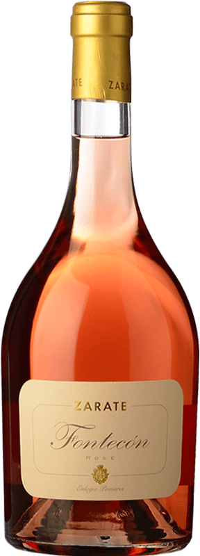 24,95 € | Vinho rosé Zárate Fontecón Rosé D.O. Rías Baixas Galiza Espanha Caíño Preto, Espadeiro, Albariño 75 cl