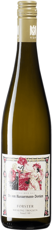 Envoi gratuit | Vin Blanc Dr. Von Bassermann-Jordan Forster T90 Q.b.A. Pfälz Pfälz Allemagne Riesling 75 cl
