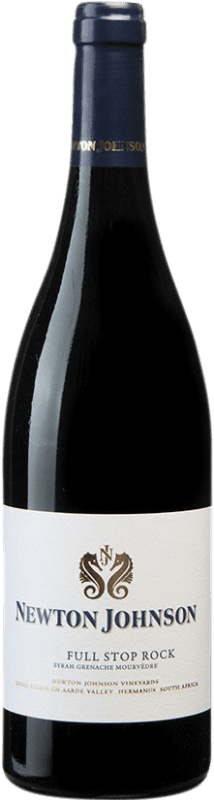 Бесплатная доставка | Красное вино Newton Johnson Full Stop Rock Blend I.G. Swartland Swartland Южная Африка Syrah, Grenache, Mourvèdre 75 cl