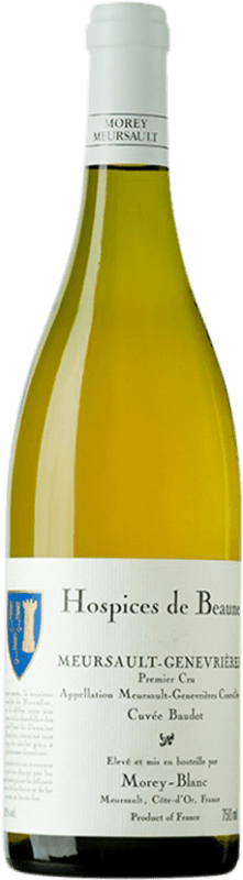 Envoi gratuit | Vin blanc Marc Morey Genevrières Hospice de Beaune Cuvée Baudot A.O.C. Meursault Bourgogne France Chardonnay 75 cl