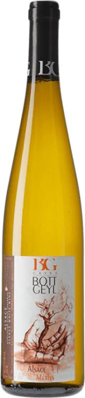 Бесплатная доставка | Белое вино Domaine Bott-Geyl Gentil Métiss A.O.C. Alsace Эльзас Франция 75 cl