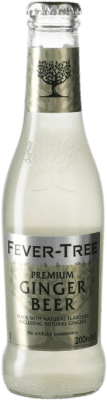 Envio grátis | Refrescos e Mixers Fever-Tree Ginger Beer Reino Unido Garrafa Pequena 20 cl