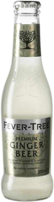 Envio grátis | Refrescos e Mixers Fever-Tree Ginger Beer Reino Unido Garrafa Pequena 20 cl